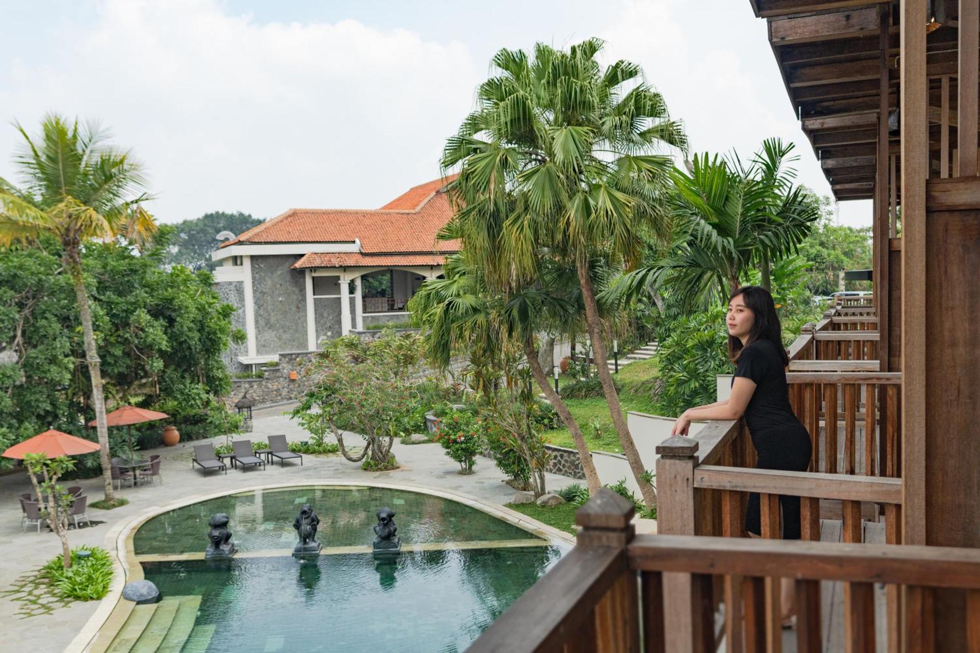 Novus Giri Resort & Spa Puncak Exterior foto