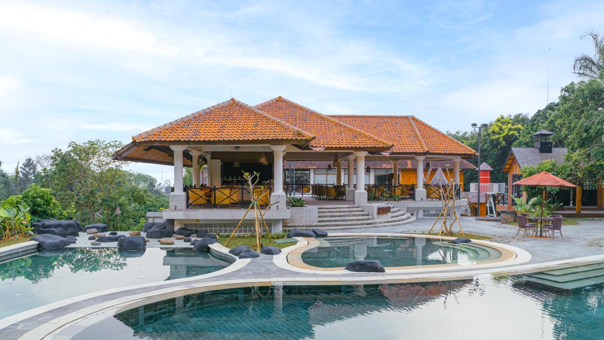 Novus Giri Resort & Spa Puncak Exterior foto